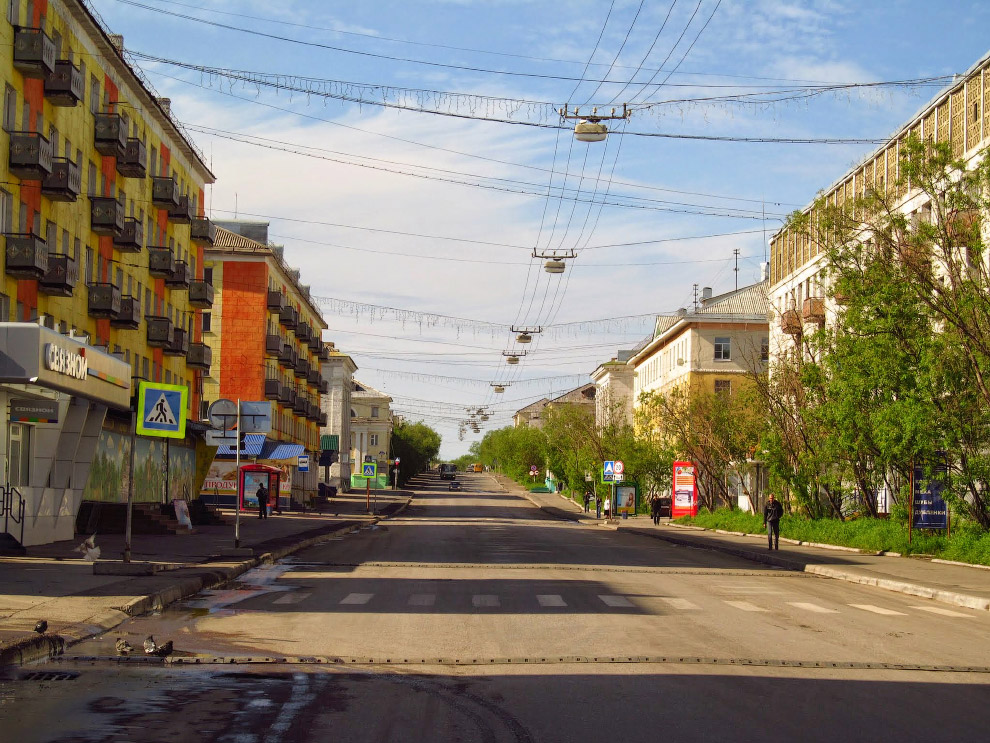 Воркута — край света, шахтёрский край