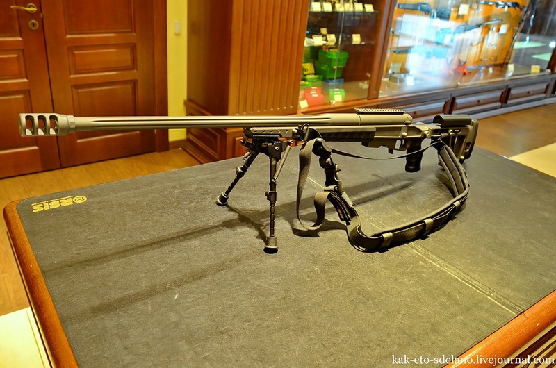 Производство снайперских винтовок на видео