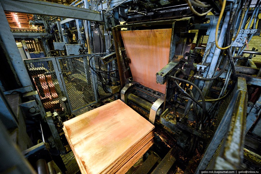 Как производят медь