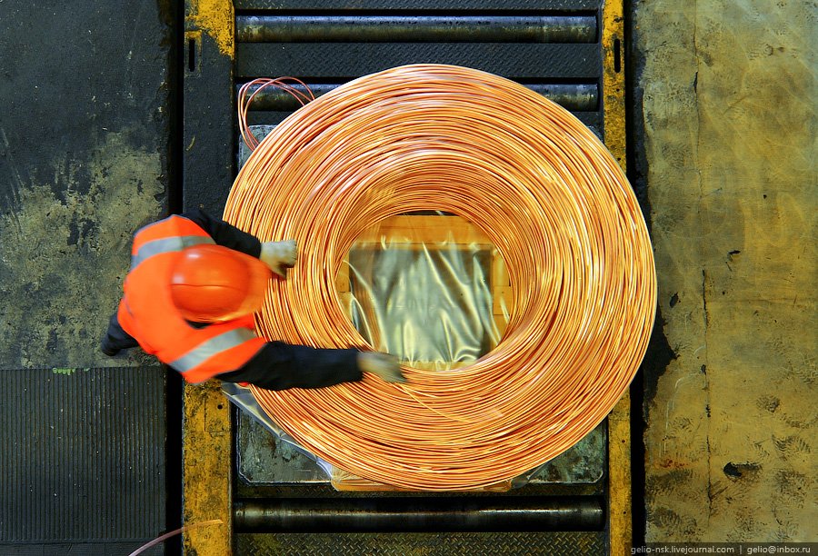 Как производят медь