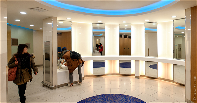 Как выглядят клозеты Сеульского международного аэропорта