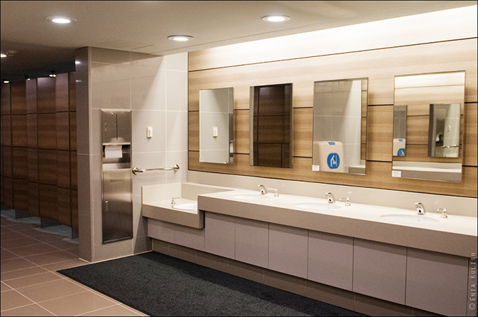 Как выглядят клозеты Сеульского международного аэропорта