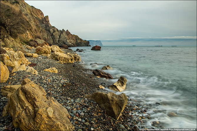 Крымское межсезонье. Мыс Фиолент и Яшмовый пляж