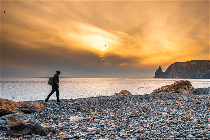 Крымское межсезонье. Мыс Фиолент и Яшмовый пляж
