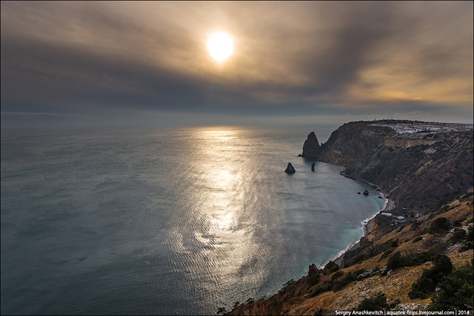 Крымское межсезонье. Мыс Фиолент и Яшмовый пляж