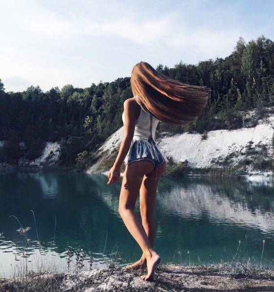 Красивые девушки со стройной фигурой