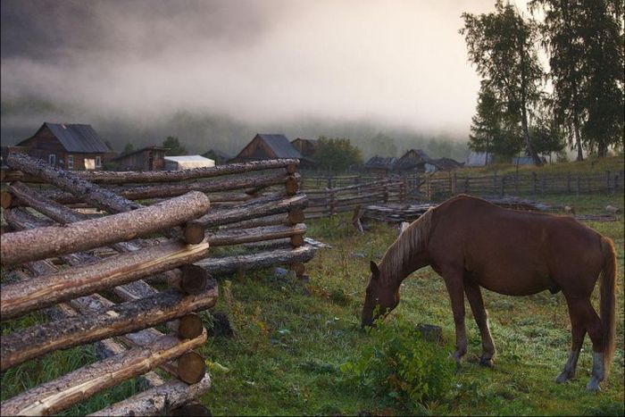 Атмосферные фотографии деревни, где живут староверы