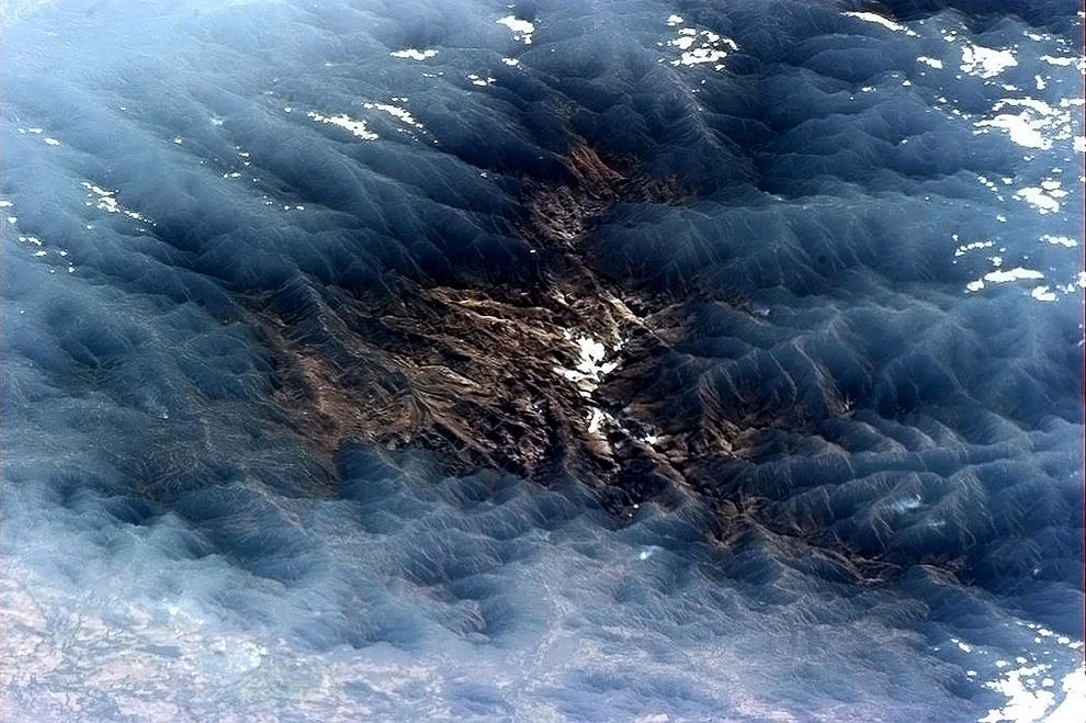 Фотографии Земли с Международной Космической Станции