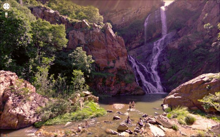 Странные фотографии с Google Street