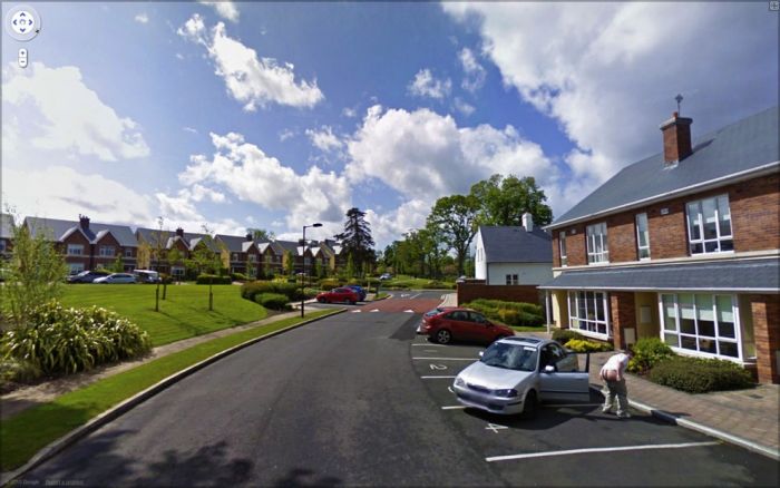 Странные фотографии с Google Street