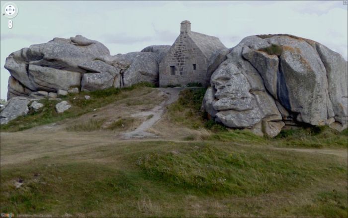 Странные фотографии с Google Street