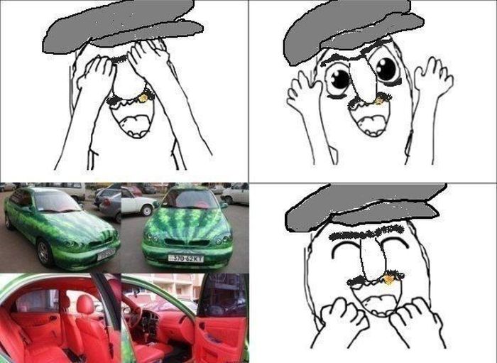 Авто-юмор. Часть 7 (40 фото)