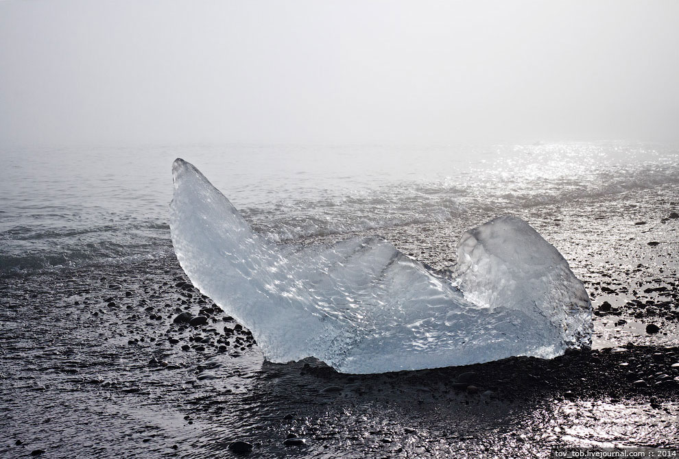 Ледниковая лагуна в Исландии Ледниковая лагуна в Исландии