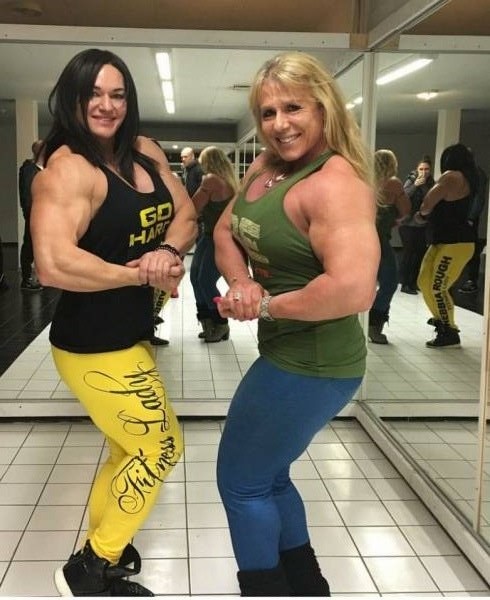 Девушки, увлекающиеся бодибилдингом