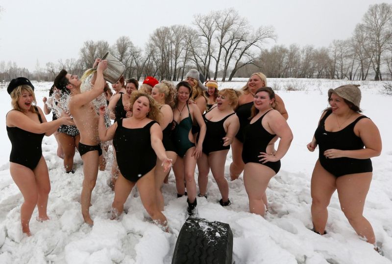 Сибирские участницы конкурса красоты 'Мисс Пышка'