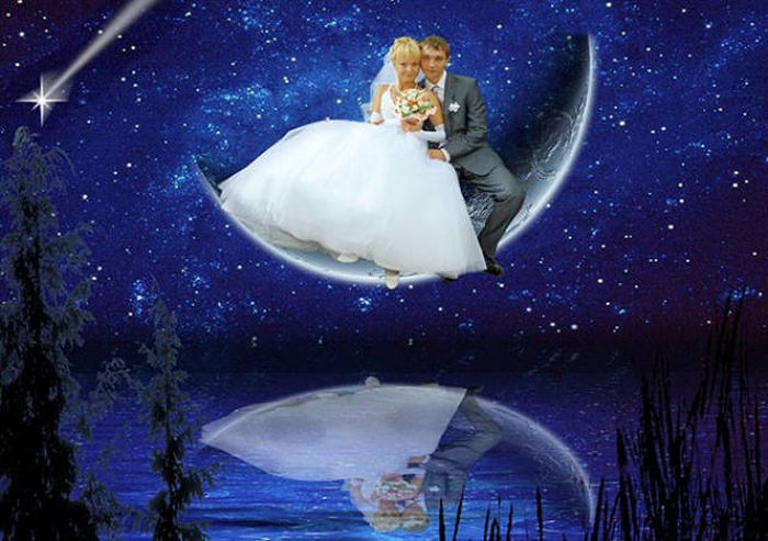 Странные фото с наших свадеб