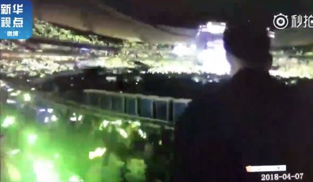 Китайская система распознавания лиц помогла задержать подозреваемого прямо на концерте