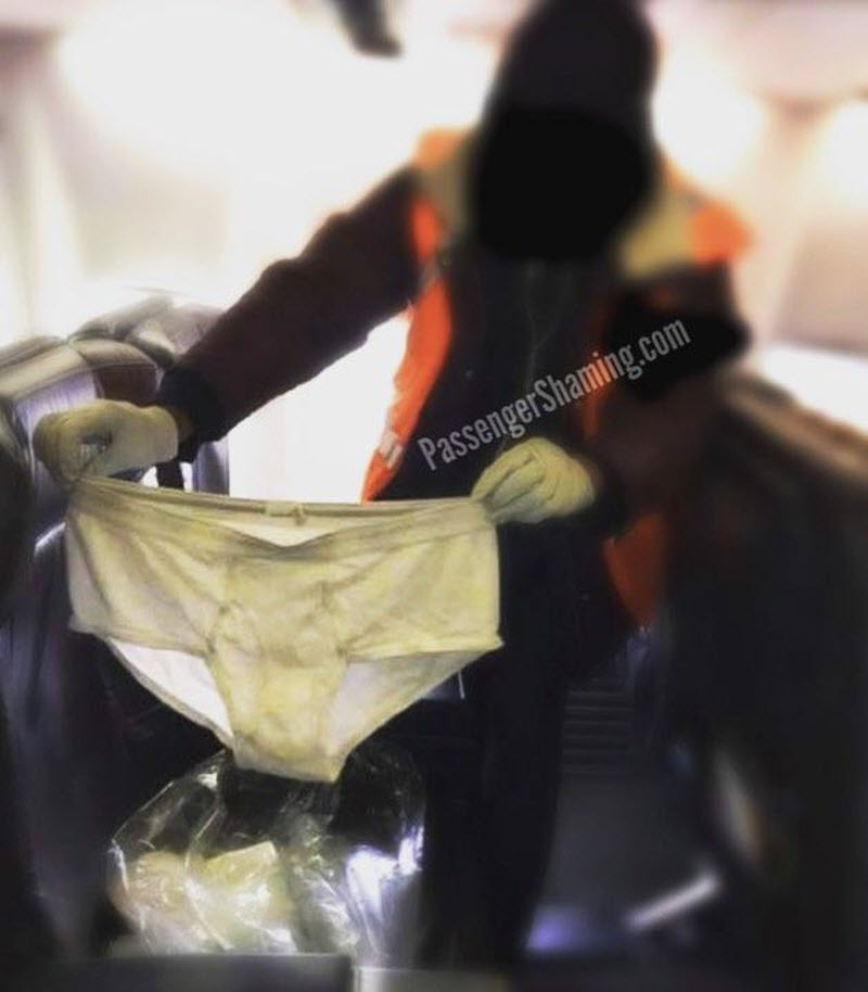 Американская стюардесса делится в инстаграме фотографиями самых отвратительных пассажиров