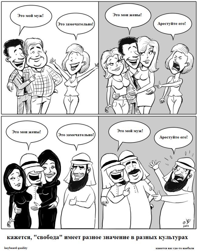 Веселые комиксы