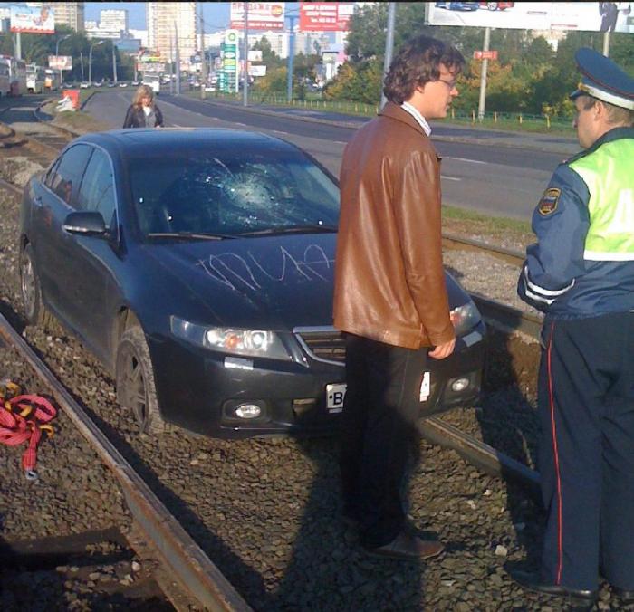 Преступление и наказание автомобилиста (4 фото)