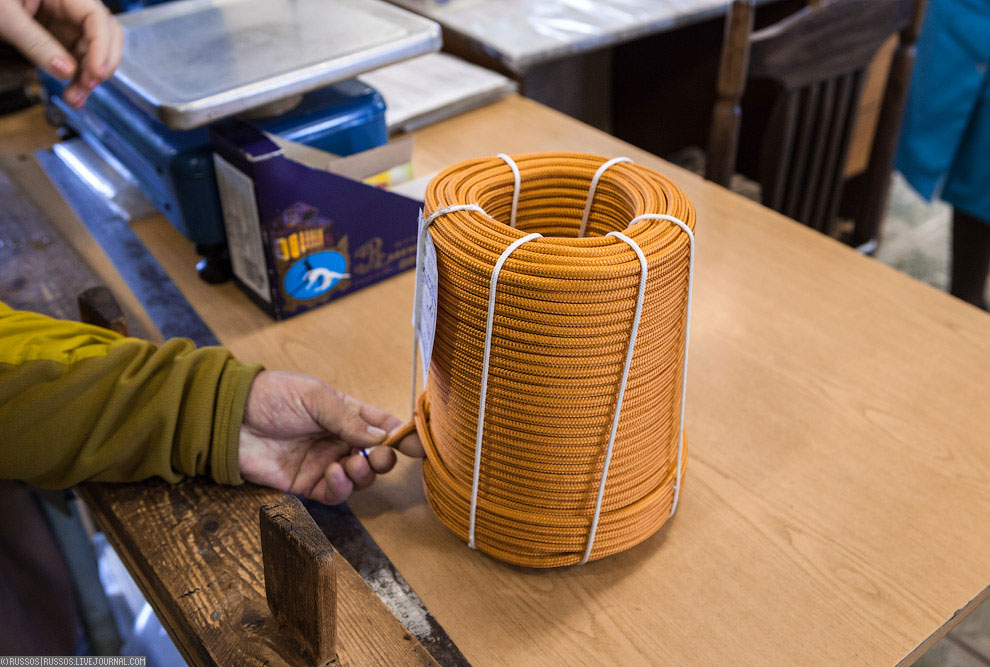 Как делают веревки