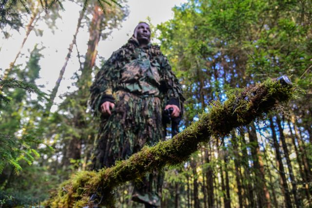 Учения российских и белорусских снайперов в Псковской области