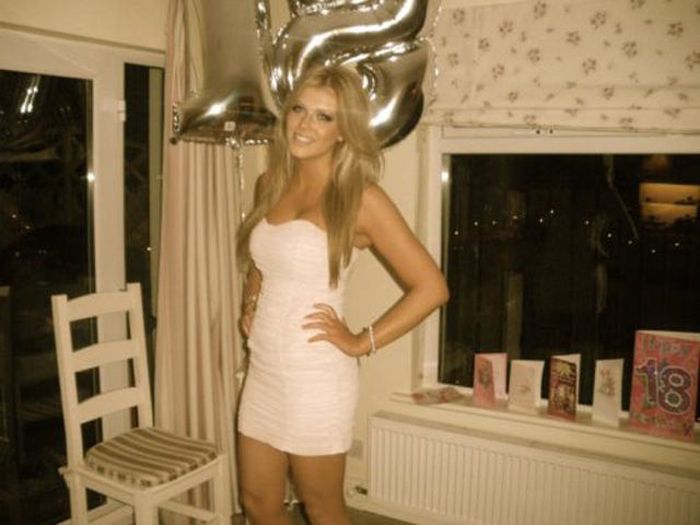 Девушки в коротких платьях