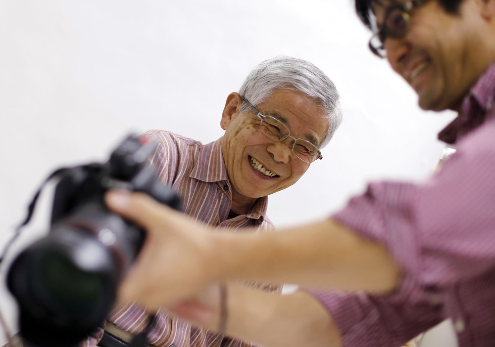 Современное кладбище в центре Токио