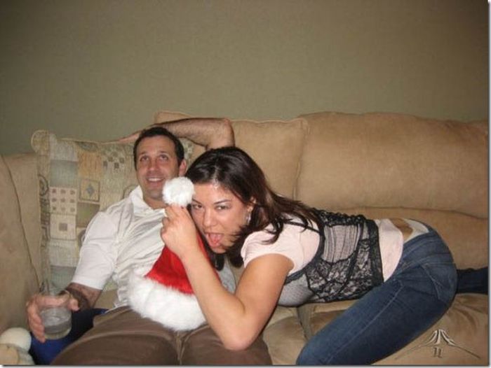 Девушки отмечают Новый Год