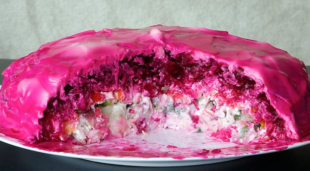 Странная русская еда