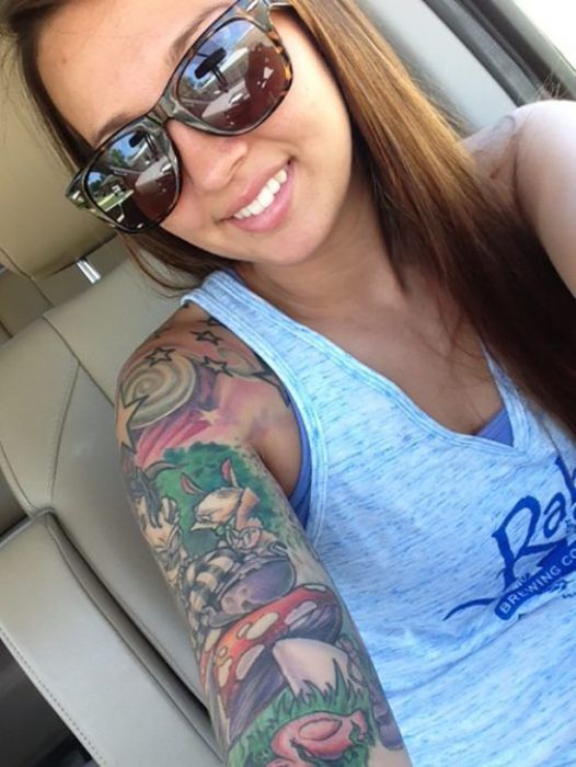 Красотки с татуировками (40 фото)