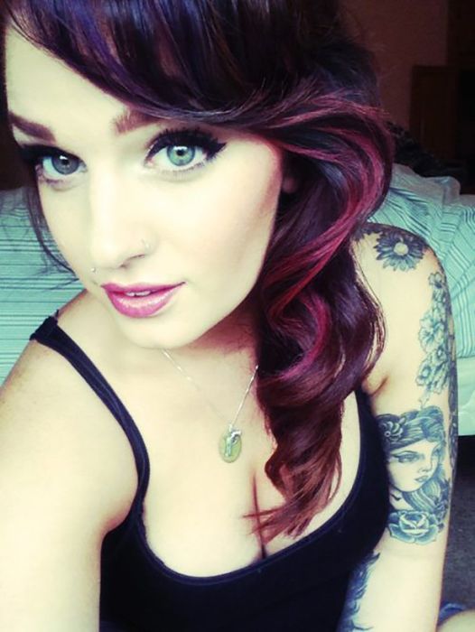 Красотки с татуировками