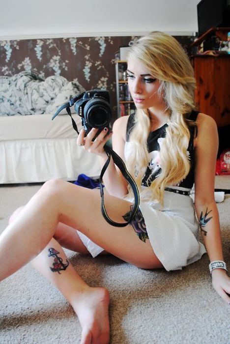 Красотки с татуировками