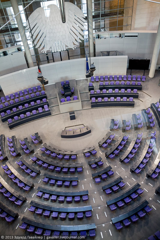 Рейхстаг изнутри