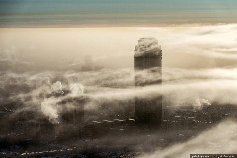 Зимний Екатеринбург