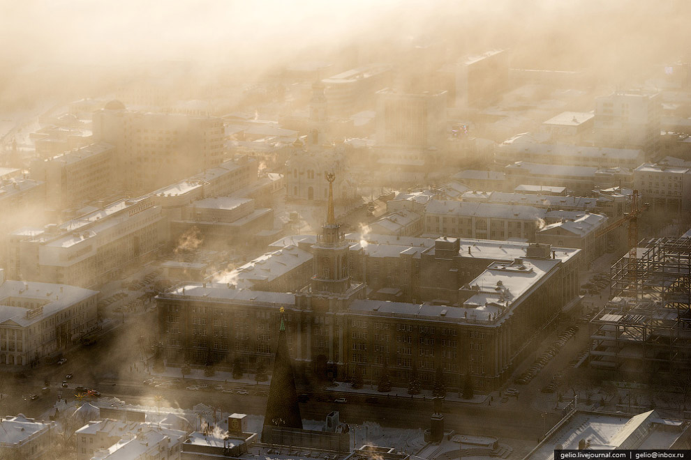 Зимний Екатеринбург