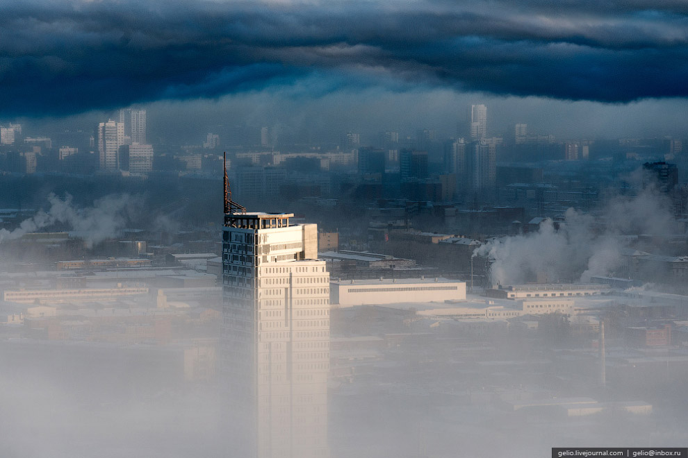 Зимний Екатеринбург