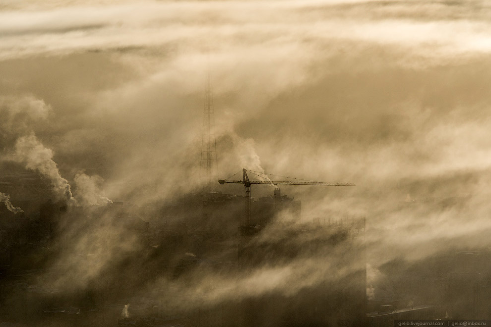 Зимний Екатеринбург