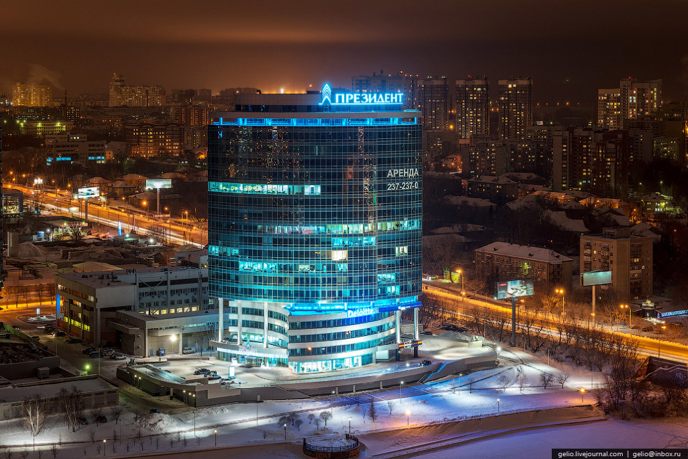 Зимний Екатеринбург