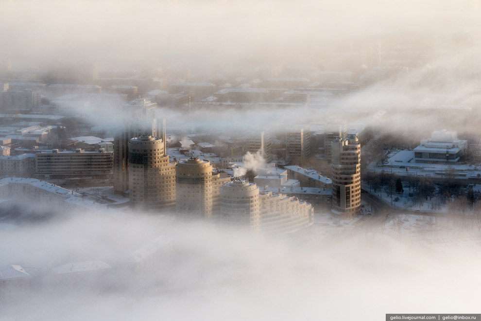 Зимний Екатеринбург