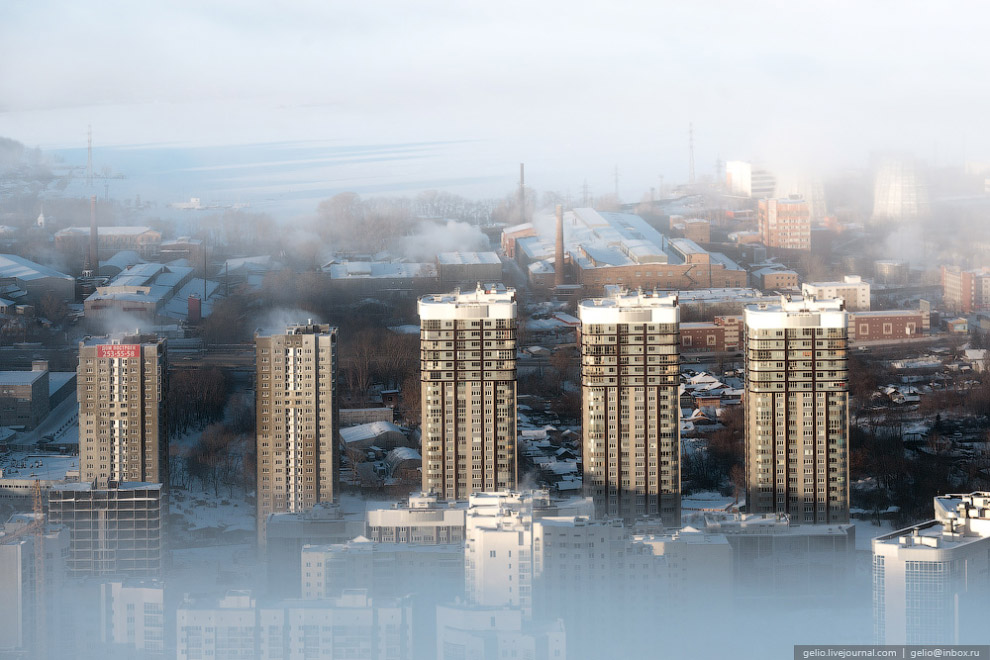 Зимний Екатеринбург