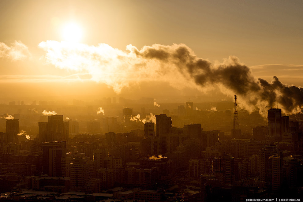 Зимний Екатеринбург