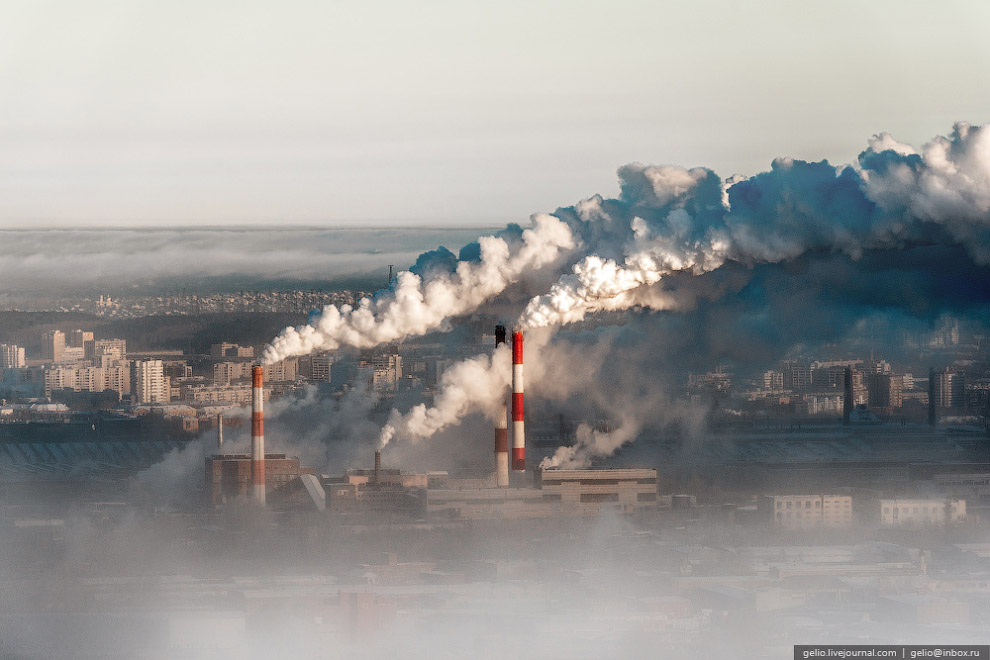 Зимний Екатеринбург