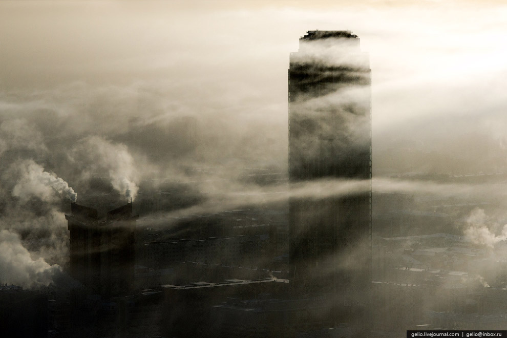 Зимний Екатеринбург