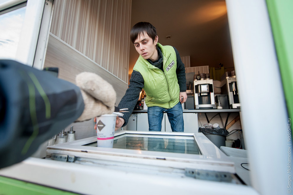 Необычный бизнес: кофе на вывоз Необычный бизнес: кофе на вывоз