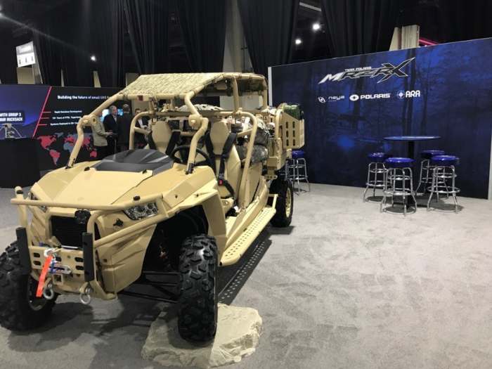 Невероятный внедорожник-трансформер Polaris MRZR X, которым можно управлять дистанционно Невероятный внедорожник-трансформер Polaris MRZR X, которым можно управлять дистанционно