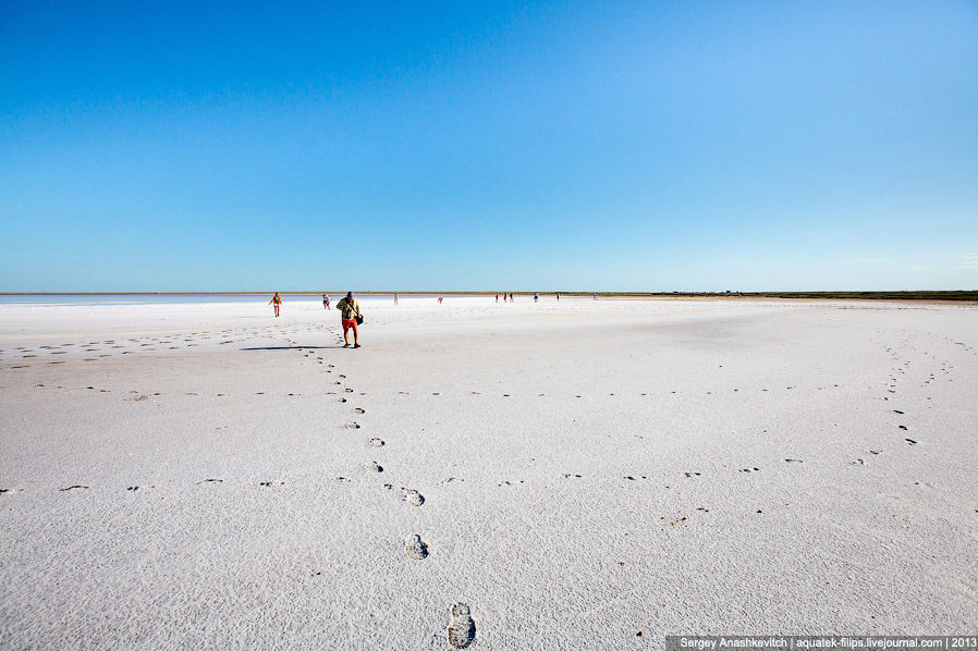 Крымские чудеса или самое соленое озеро в Крыму
