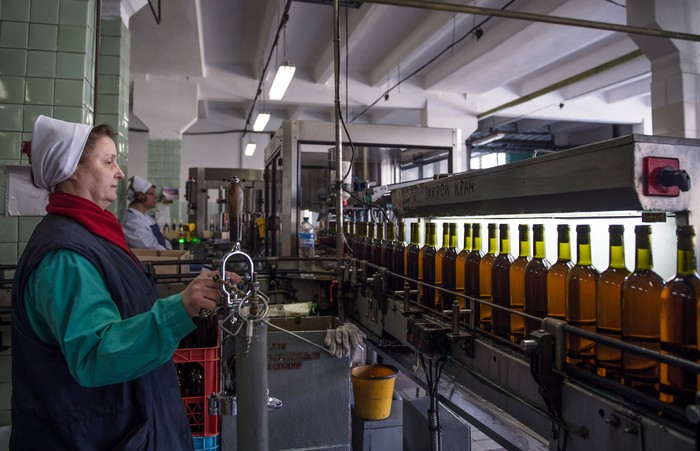 Как работает винодельческий завод «Массандра» в Крыму