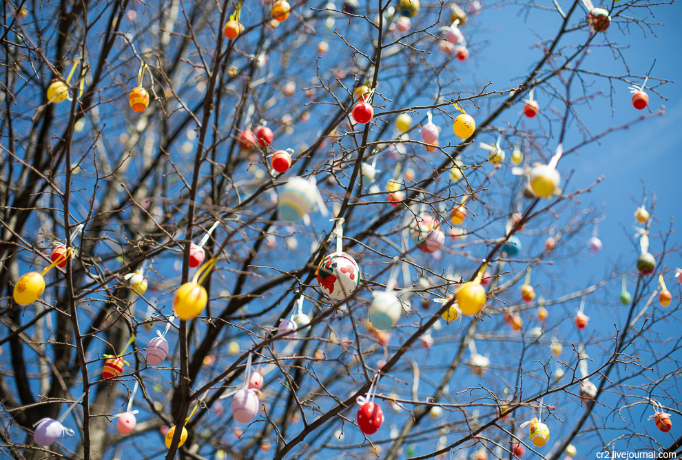 Пасха в Москве