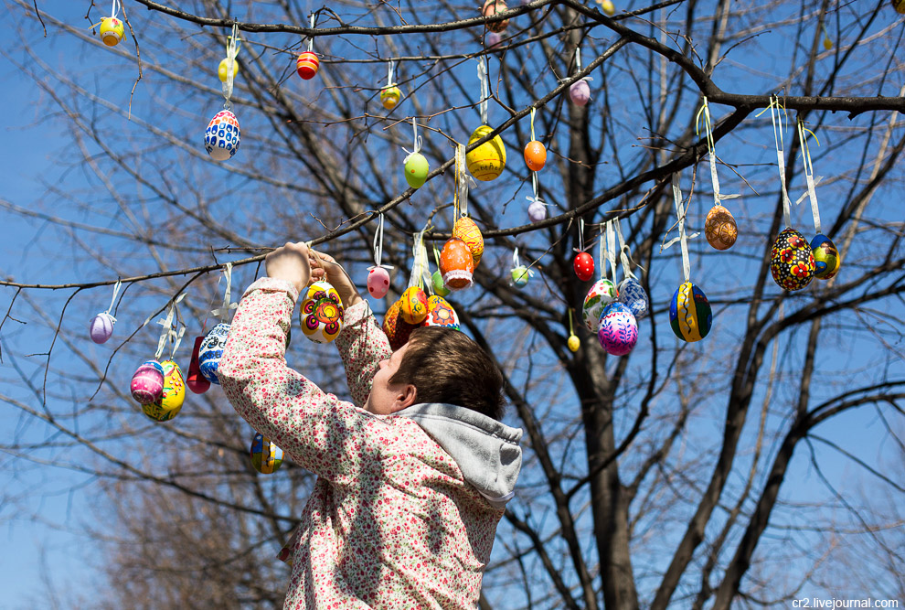 Пасха в Москве